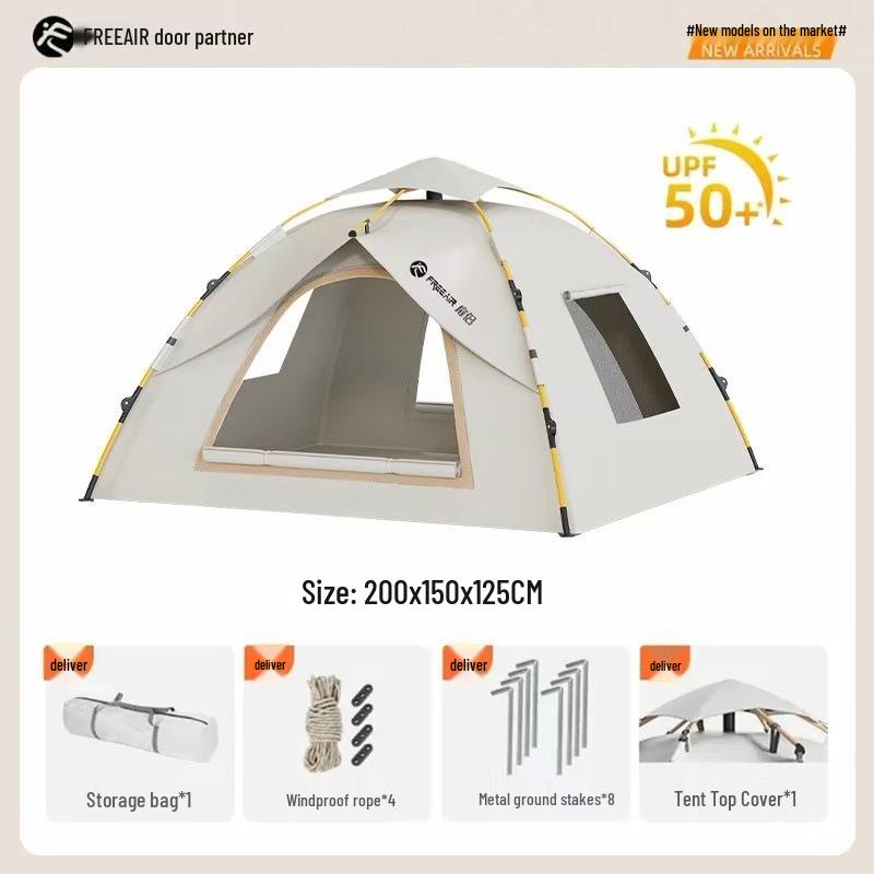 Automatisches Outdoor-Campingzelt: Insektensicher und Sonnenschutz