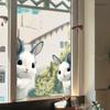 Creative Cartoon Animal Butterfly Static Window Stickers, No Glue Removable Glass Decals for Home Decor