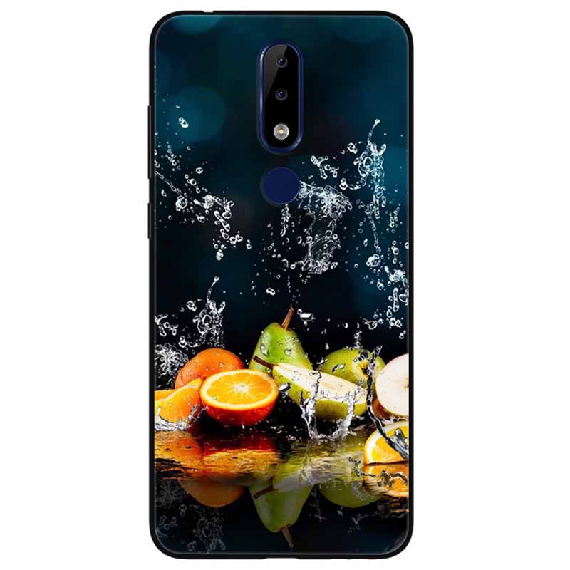 For Nokia 5.1 Plus Case Soft Silicone Cartoon Fashion TPU Phone Cases for Nokia X5 Cover 5.1Plus Cute for NokiaX5 Protective