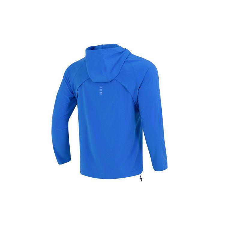Under Armour Sports Alphabet Hooded Long Sleeve Pullover Jacket Men Tops Blue 1361502-486
