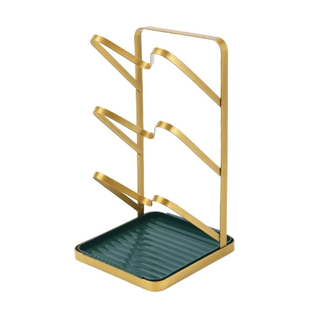 Barevný bezvrtací kuchyňský držák na poklice a prkénka