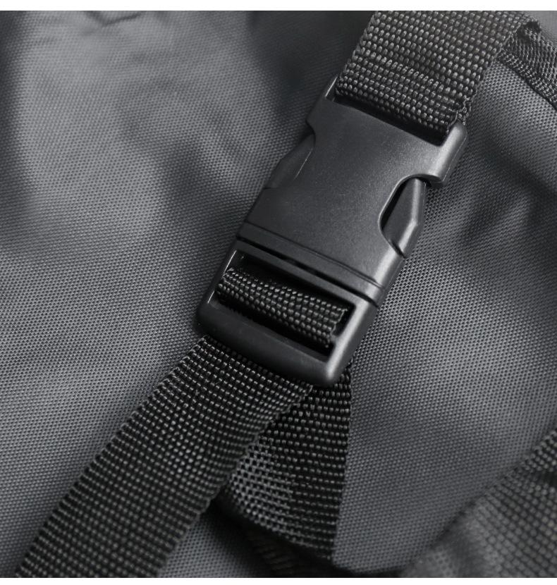 Large Capacity Foldable Hanging Storage Bag: Three-Layer Wardrobe and Travel Organizer