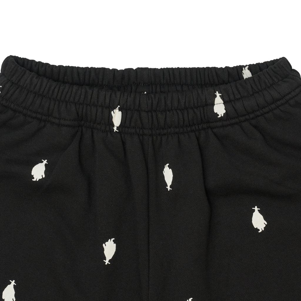 HANGOUT Seonbi Pattern Joggers (Black)