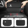 AAABT1 For Skoda Car Seat Gap Slit Organizer Leather Seat Crevice Storage Box Accessories Fabia Kamiq Superb Scala Enyaq-iV MK3 VisionS