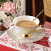 Zhengye Europäischer Stil Bone China Kaffeetasse Geschenkset