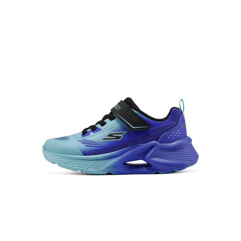 Skechers Boys Fashion Comfortable Versatile Low-Top Running Shoes Kids sneaker Blue 404040L-BLMT 28.5