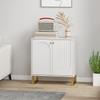 2-Door Sideboard Storage Cabinet - White