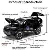 1:24 Modellspielzeug Rezvani Vengeance Sabertooth Gepanzerte Polizeiautos Legierung Druckguss Türen Geöffnet Rückzieher Sound Licht Kind Edutainment
