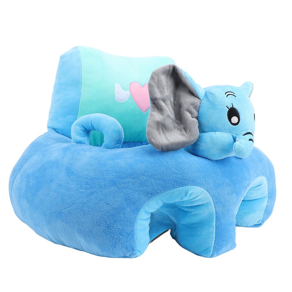 Infant Support Seat Sofa Soft Animal Shaped Cute Learning Sitting Chair Infant Sit Up Chair Toddler Floor Seat