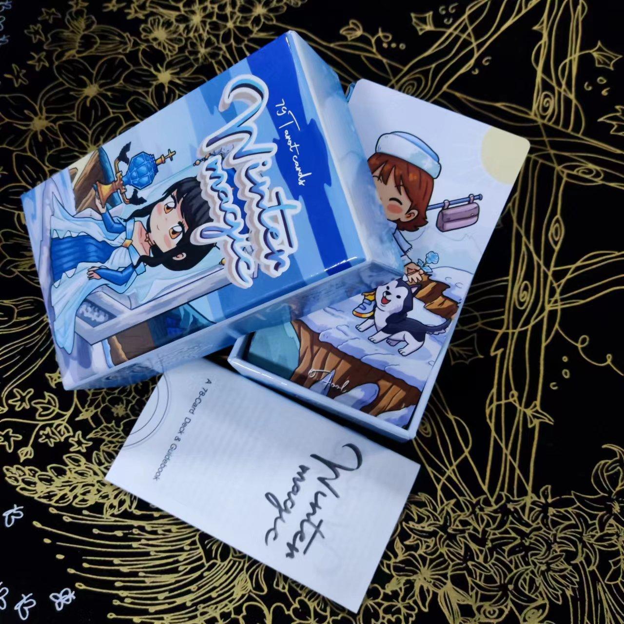 

Таро Зимняя магия 12*7см 78шт с путеводителем