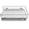 Built in Drawer Basket Slides 2 pcs Silver 600 mm