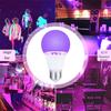 E27 UV LED Bulb Light 9W Purple Transparent Light Bulb For Party Ghost House Halloween Fluorescent Atmosphere Decoration Lights