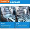 SHINEKA Stowing Tidying For Ford Mustang 2010 2011 2012 2013 2014 ABS Car Gear Shift Storage Box Organizer Interior Accessories
