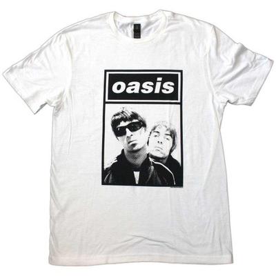 Oasis Unisex-Erwachsene Noel & Liam Boxed Photograph T-Shirt