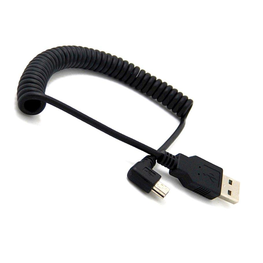 Computer Cables 1pcs Left Angle 90 Degree USB Mini B 5 Pin Male to Male Data Charging Adapter Cable 27cm Cable Length: 27cm, Color: Black Computer Cables 1pcs Left Angle 90 Degree USB Mini B 5 Pin Male to Male Data Charging Adapter Cable 27cm Cable Length: 27cm, Color: Black