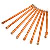 RC Rod Link Linkage Set Pull Rod with Sway Bar Aluminum for Axial SCX6 JLU 1 6 RC Car VehicleOrange