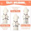 2 Pack Cat Harness and Leash Set, Escape Proof Adjustable Kitten Harness with Leash Collar Lightweight Soft and Comfortable for Small Medium Cats