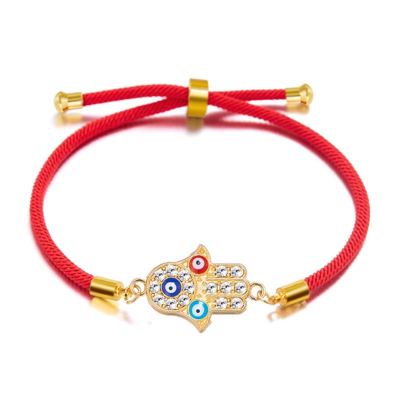 Турецкие браслеты от сглаза для женщин и мужчин, плетеный черный, красный веревочный браслет ручной работы, модный браслет для пары, ювелирные изделия для дружбы, подарки