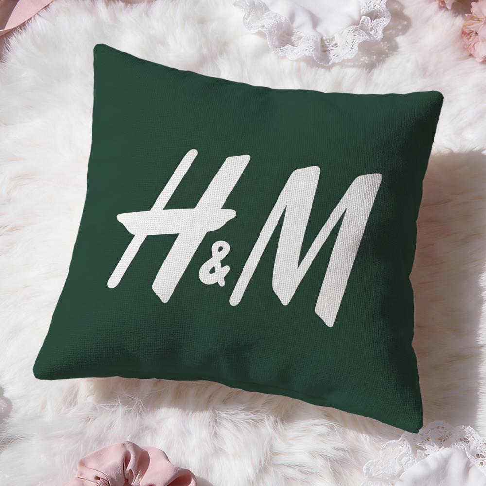 Brand H-H&MS Cushion Cover Premium Comfort Reversible Pillow Cove -Two in One Design for Any Room & Car Interior