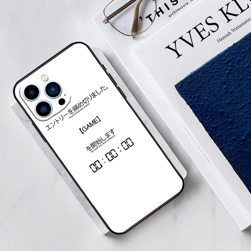 

Alice in Borderland Case For iPhone 17 Air 15 14 11 16 Pro Max 12 13 Mini 15 16 Plus 16e Funda Silicone Cover iPhone 13