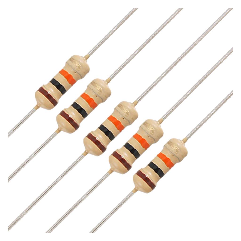 Resistencia resistencia 470 Ohm 10x 1//4w 1/% 10x