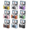 Retro Style Flip Screen Camera Featuring Builts In Filters Easy Operation for Student Photography Enthusiasts Camcorder