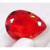 Natural Mexican Fire Opal Orange 85 Ct Pear Cut Certified Beautiful Gemstone