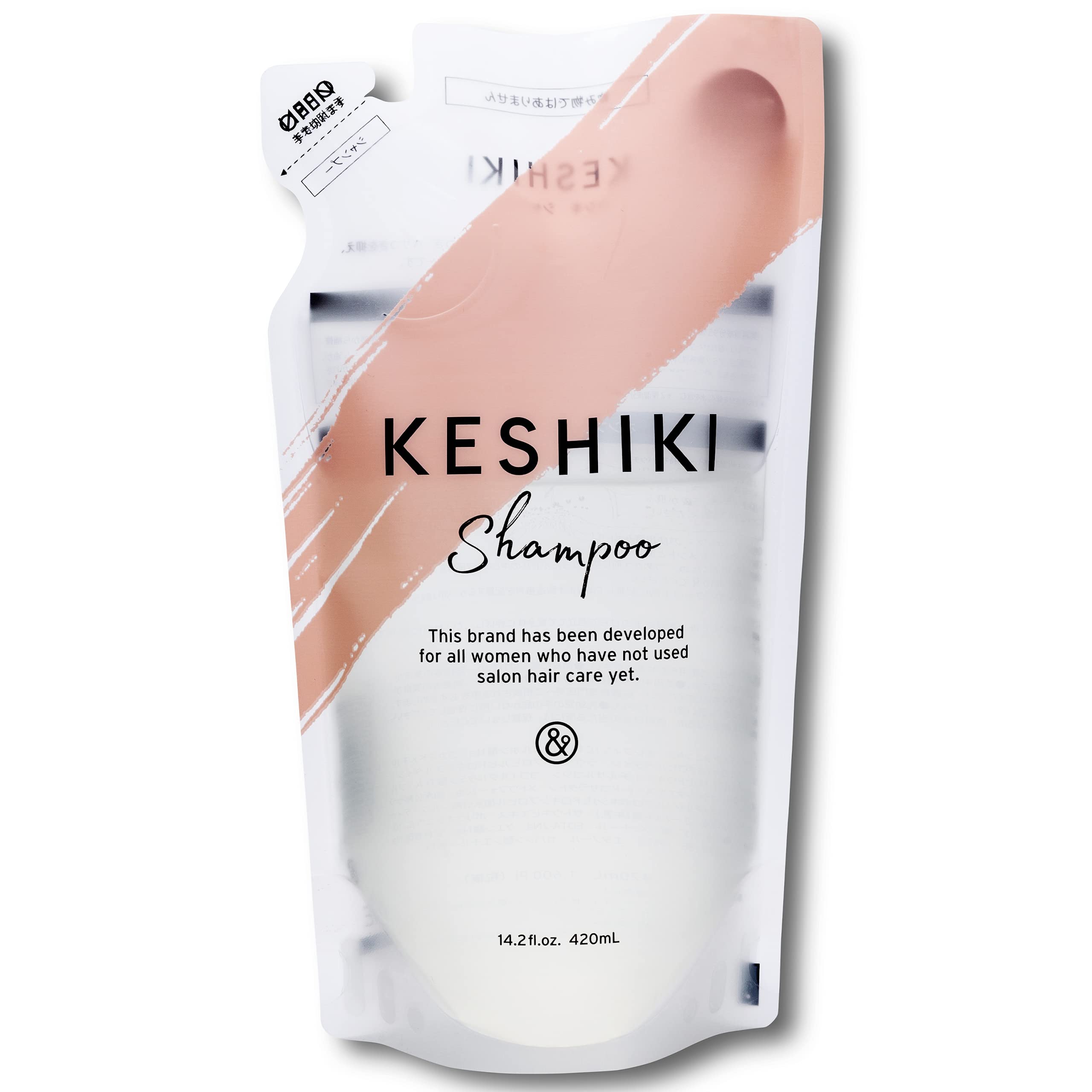 

Сменный блок шампуня KESHIKI 420 мл, версия салонного мыла Derived Soap Musk White Сменный блок мыла 1 шт. ``Вводная шампунь. ” (Салон красоты/Салон красоты/Amino