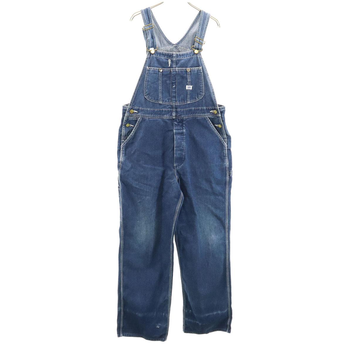 

Lee 90s Made in Japan Old denim Overall W34 Wash blue Painter Men s Used