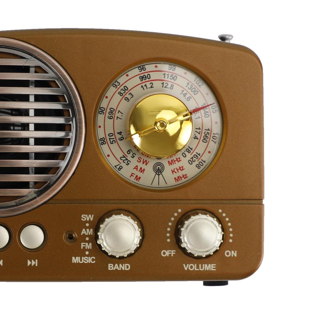 Dekoratives Radio im Retro-Stil Multifunktions-Musikplayer Bluetooth-Lautsprecher Radio