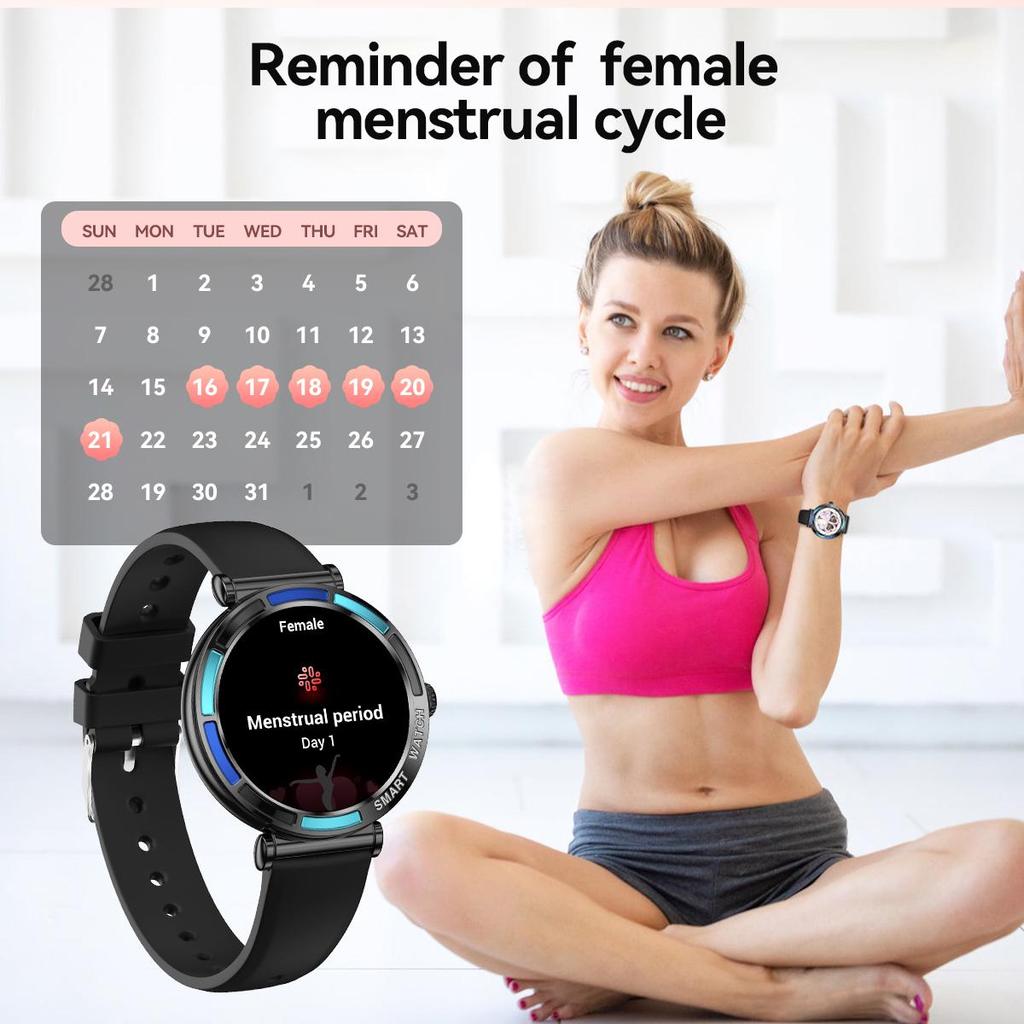 Smarte Uhren für Damen Android/iPhone, IP67 Wasserdicht Fitness Tracker Bluetooth Anrufe Herzfrequenz/SpO2 /100+ Sportmodelle