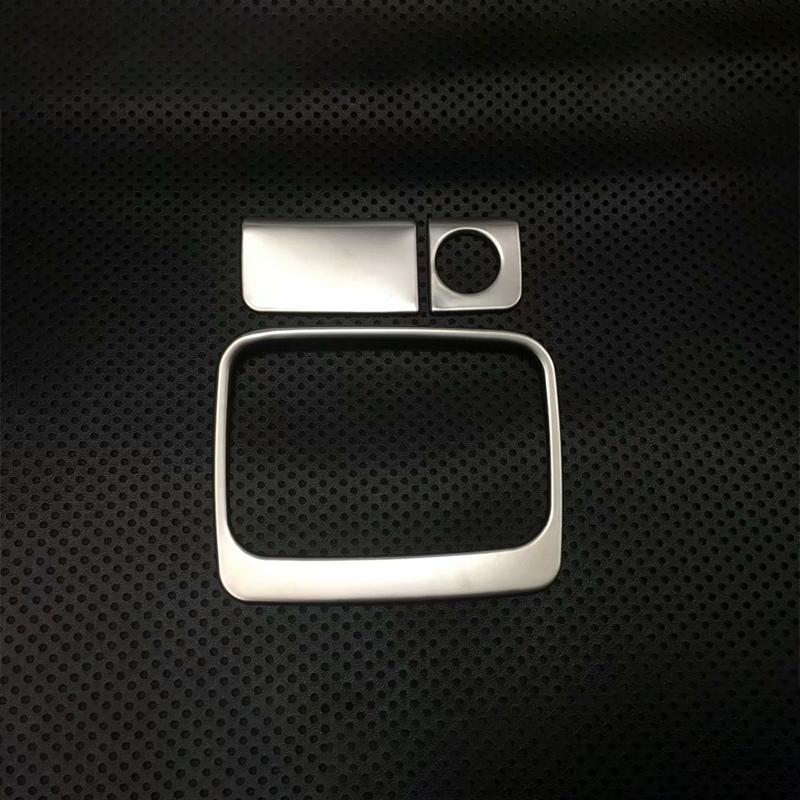 Stainless Steel 2017 2018 for Honda CR-V CRV Car Copilot Glove Box Handle Bowl Panel Cover Trim Car Styling Accessories