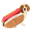 Halloween Dog Clothes Funny Hot Dog Shaped Pet Costume For Small Dogs Cats Adjustable Puppy Dress Up Dachshund Pug Party Suit
