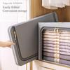 Bac de rangement en tissu extra large avec séparateurs Organisateur de vêtements pliable pour placard Chambre à coucher Polyvalent Organisation de la maison
