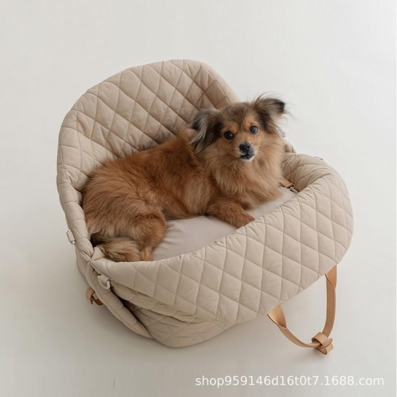 2-in-1 Foldable Pet Carrier Portable Bag Small Medium Dogs Outdoor Travel