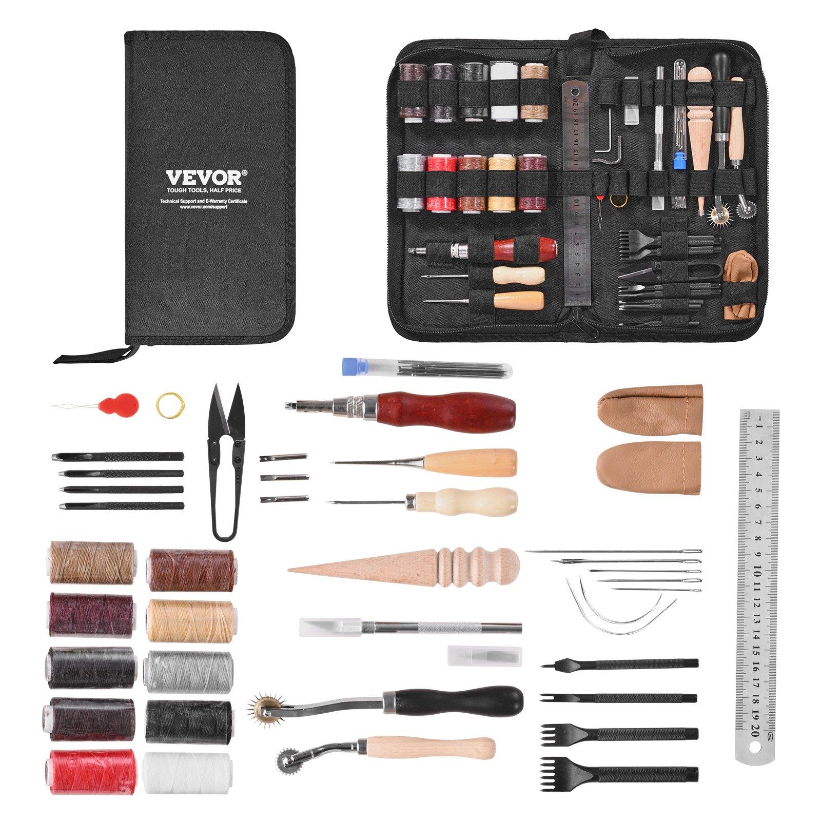 VEVOR Leather Working Tools Kit, 38