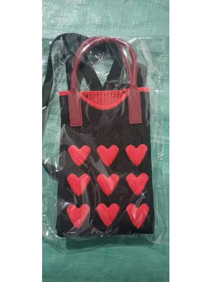 Korean Style 2024 Knit Tote & Crossbody Bag for Women