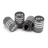 Car Tire Valve Caps Tyre Rim Stem Covers Dust Proof Decorative Universal Caps For KIA RIO 2 3 4 5 Xline X Line Car AccessoriesYT4 