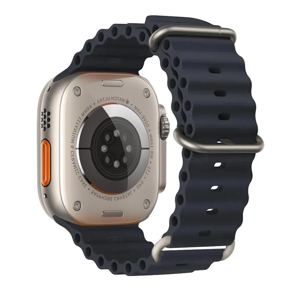 Ocean Band for Watch Ultra 3 Series 11 10 9 7 8 6 SE 49mm 45mm 46mm 42mm 44mm 40 41 Silicone Bracelet Correa iWatch Strap