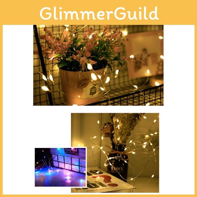 Battery Box Copper Wire Led String Light For Christmas Decor And Festive Events