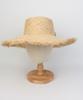 Yunibeosyeolkemiseuteuli Soft Natural Raffia Flat Panama Hat Panama Hat