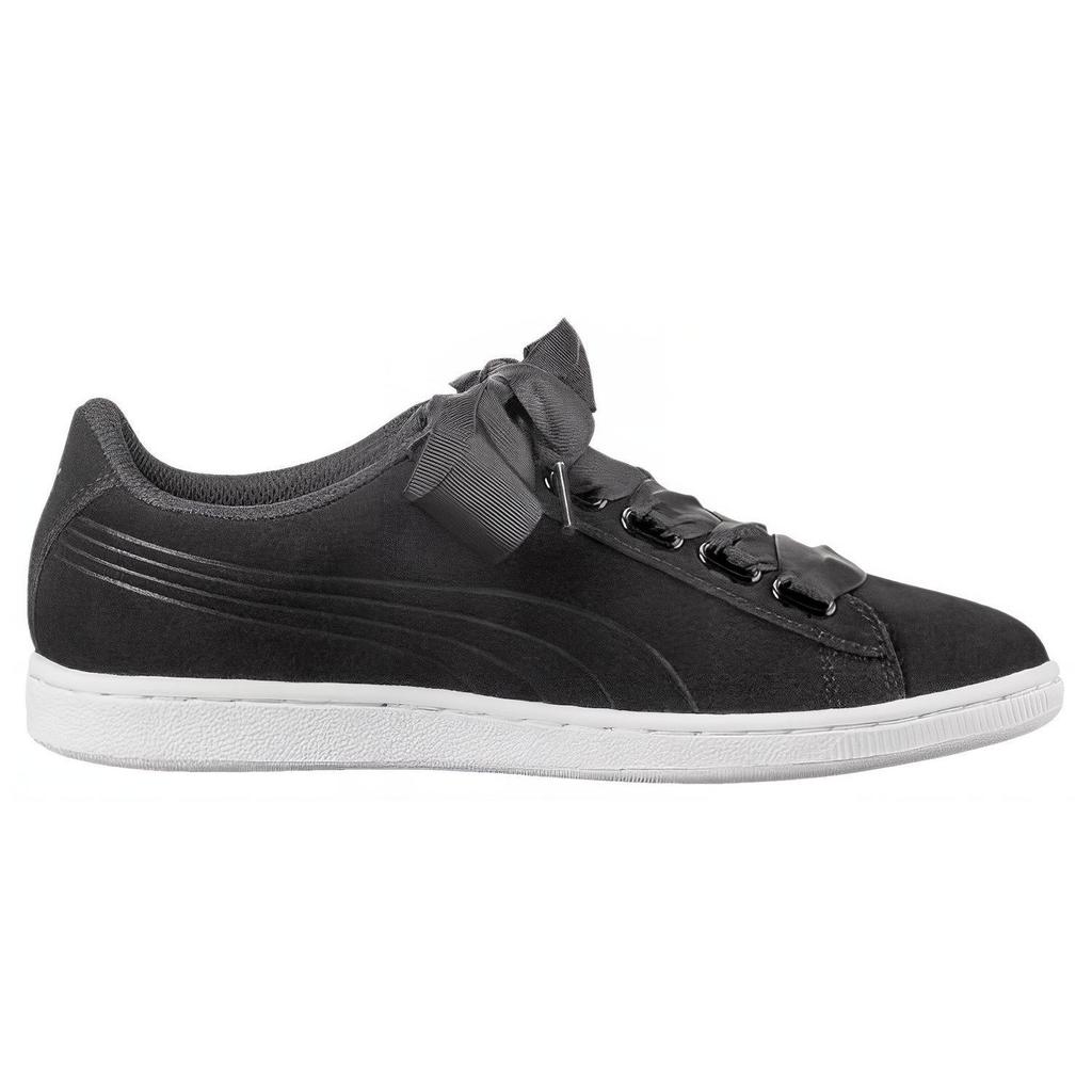 Puma Vikky Ribbon Velcro Casual Low-Top Sneakers Women sneakers Black 364262-02
