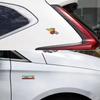 3D Aluminum Car Rear Trunk Fender Emblem Badge Sticker Decals for Abarth 500 124 Punto Ducato Palio Bravo Accessories