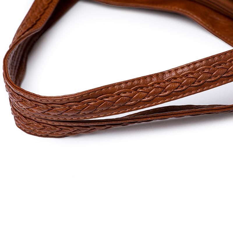 Geantă Tote din Piele Împletită cu Ciucuri pentru Femei, Capacitate Mare, de Purtat pe Umăr sau în Cruce, pentru Utilizare Zilnică, Navetă, Muncă, Cumpărături și Ieșiri de Weekend