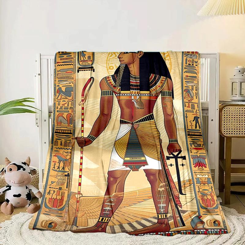 Egyptian Cat Mythology Blanket Flannel Blanket Throw Blanket Sofa Cover Blanket Soft Premium Blanket Picnic Blanket Tv Blanket Gifts