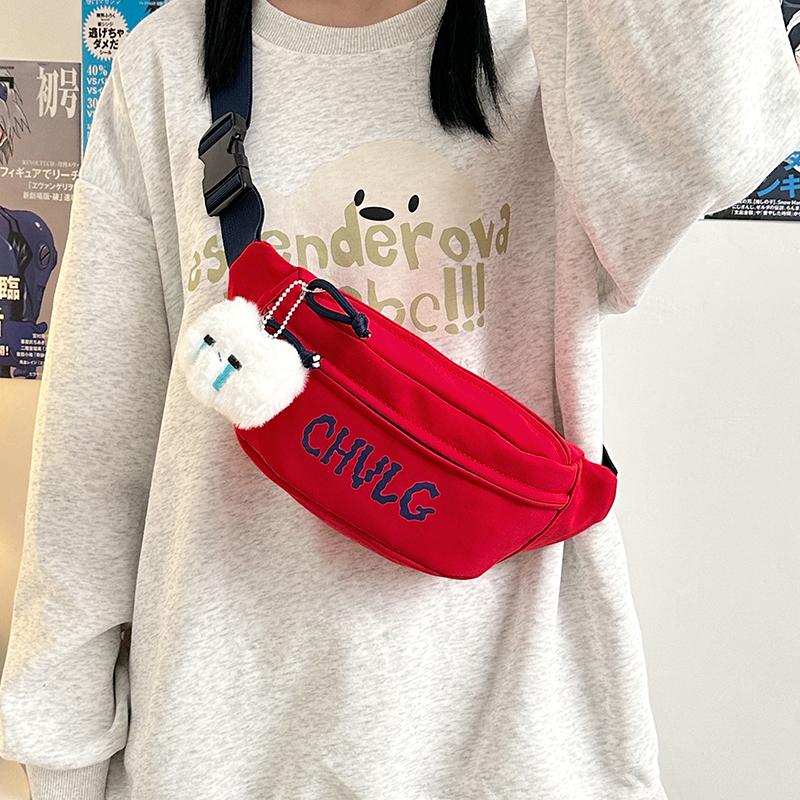 Chest Bag Men's Crossbody Bag Women's Mobile Phone Waist Bag Small Shoulder Bag