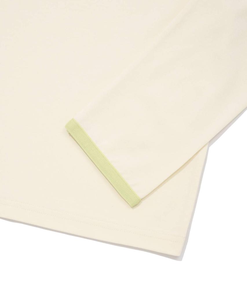 COVERNAT WOMAN Track Long Sleeve Ivory