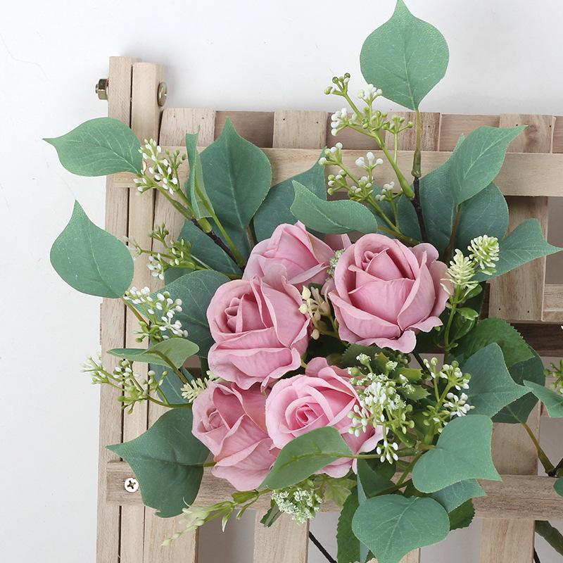 Artificial Green Eucalyptus Leaf Branch - Bodhi Leaf and Flower Arrangement Decor