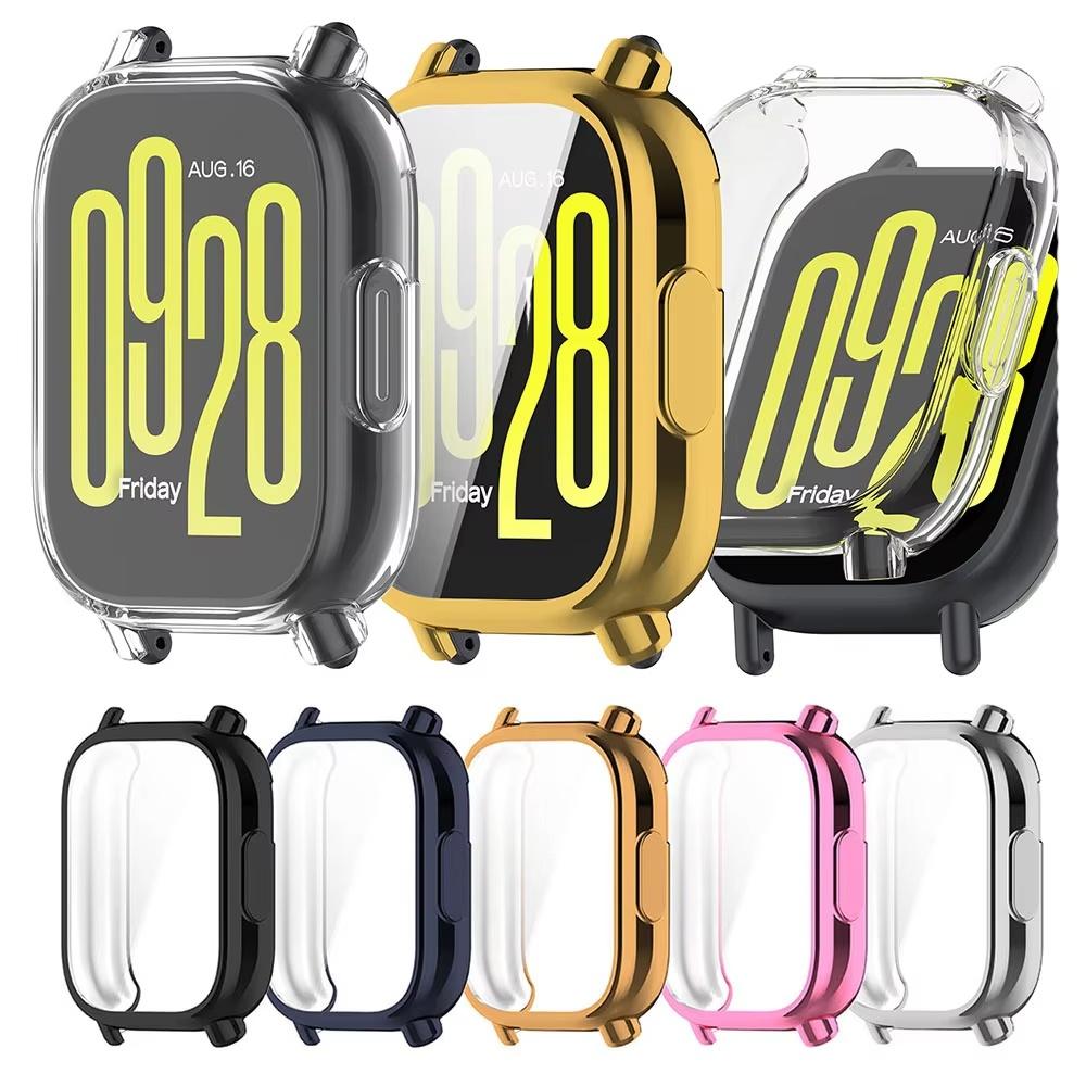Screen Protector Cover For Xiaomi Redmi Watch 5 Active/Lite Case TPU Screen Protector Case Shell Bumper Cover Watch Accessories