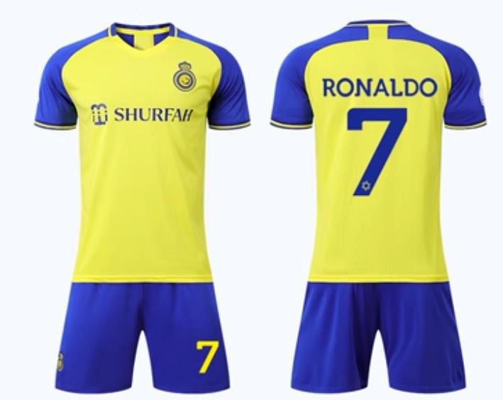 Kids Soccer Jersey and Shorts Set Breathable Lightweight Sportswear for Boys Girls Youth Athletic Training Uniform 14 жёлтый